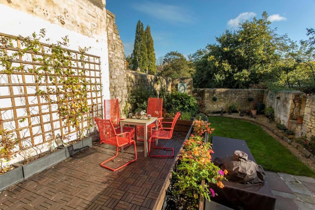 Georgian House Garden Apartment Bath Eksteriør billede